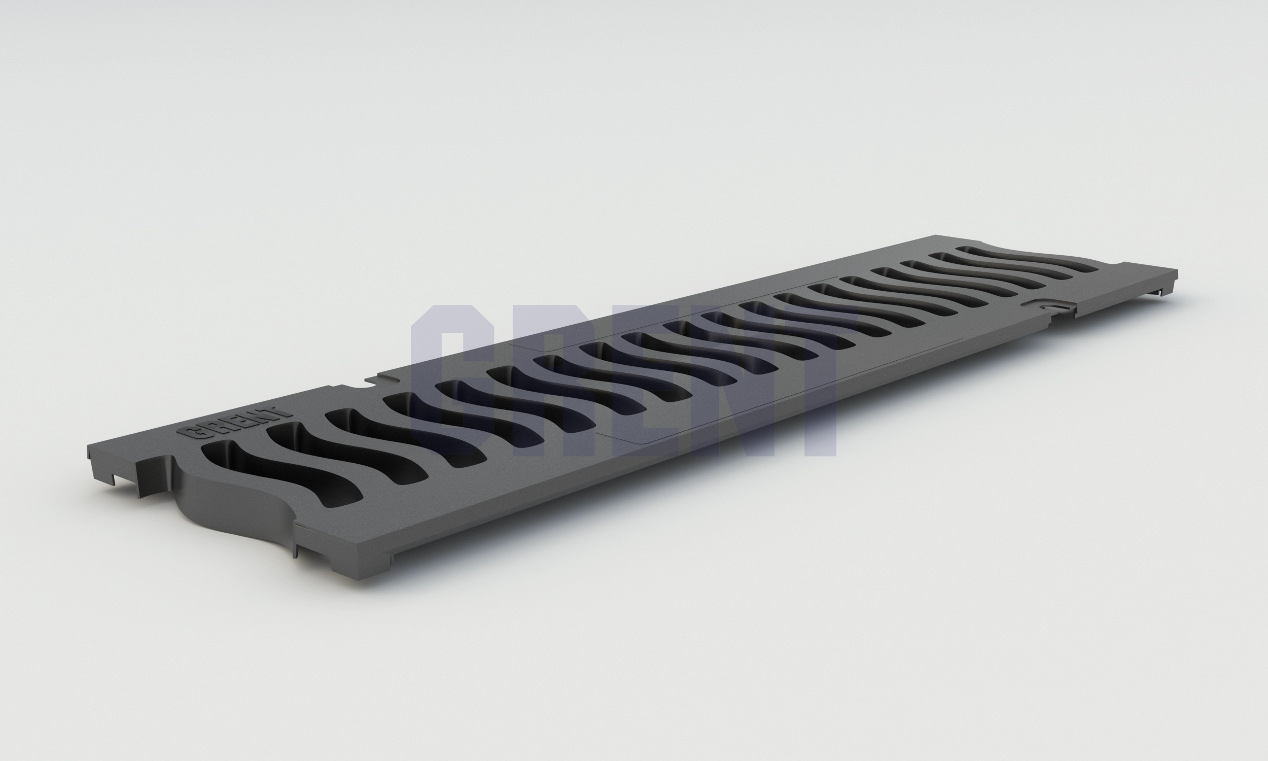 Решетка чугунная волна GRENT PlasT DN100 C250