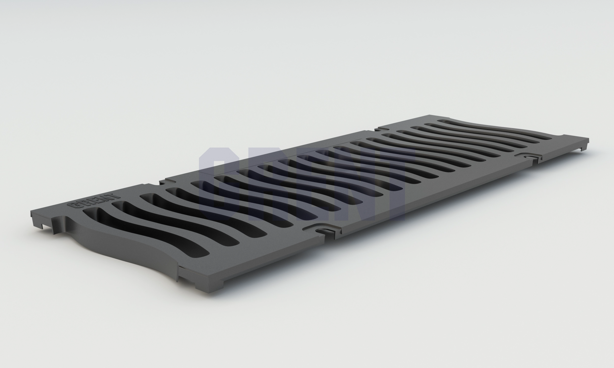 Решетка чугунная волна GRENT PlasT DN150 C250