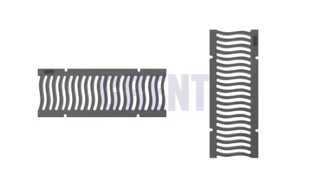 Решетка чугунная волна GRENT PlasT DN150 C250 