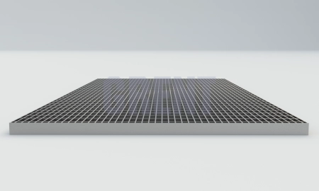 Прессованный настил из нержавеющей стали GRENT 33х11 490х990