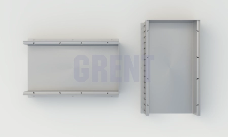 Лоток водоотводный мостовой GRENT MosT 500 торцевой