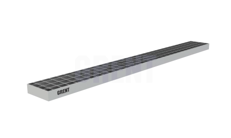 Решетка ячеистая из нержавеющей стали GRENT S 80 ПС