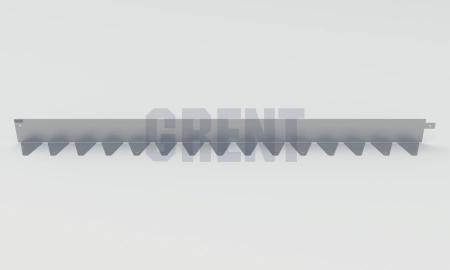 Бордюр стальной GRENT BR L-образный 1200*80, 1,5, оцинкованный