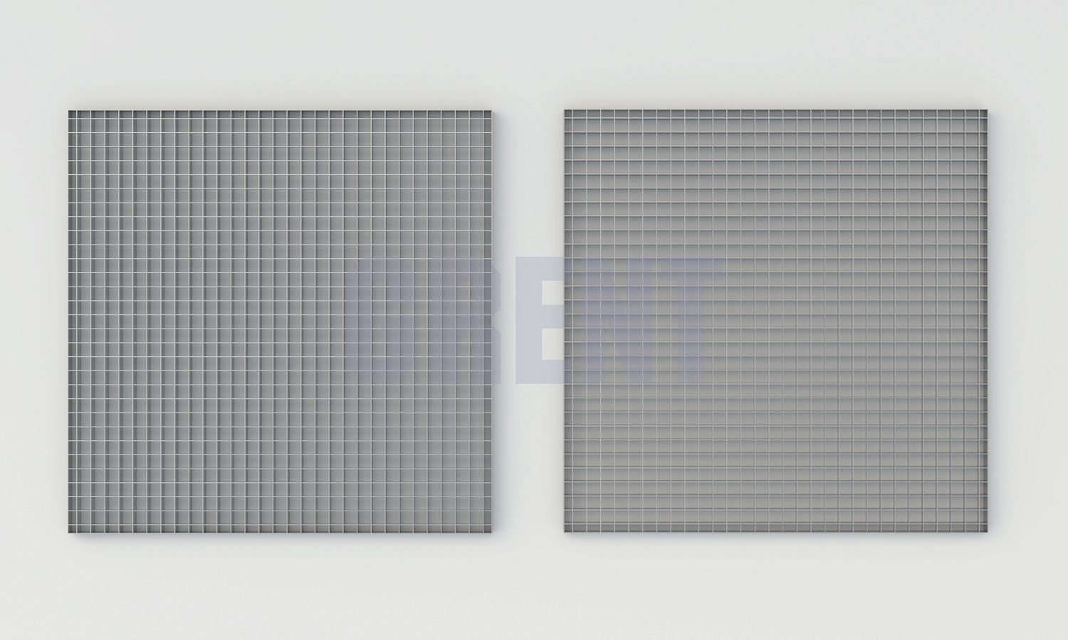 Сварной настил из нержавеющей стали GRENT 33х33 1000х1000