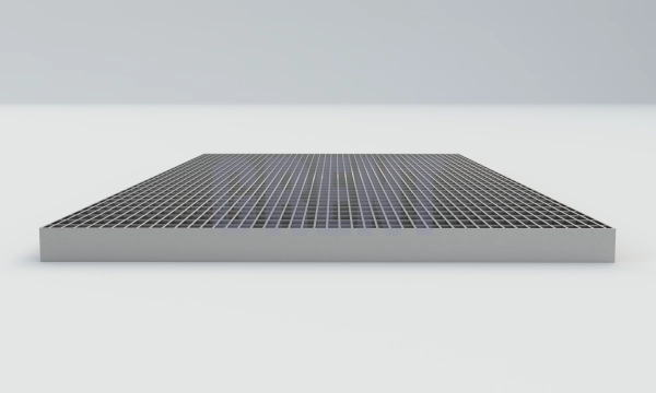 Прессованный настил из нержавеющей стали GRENT 33х11 500х1000 Прессованный настил из нержавеющей стали GRENT 33х11 500х1000