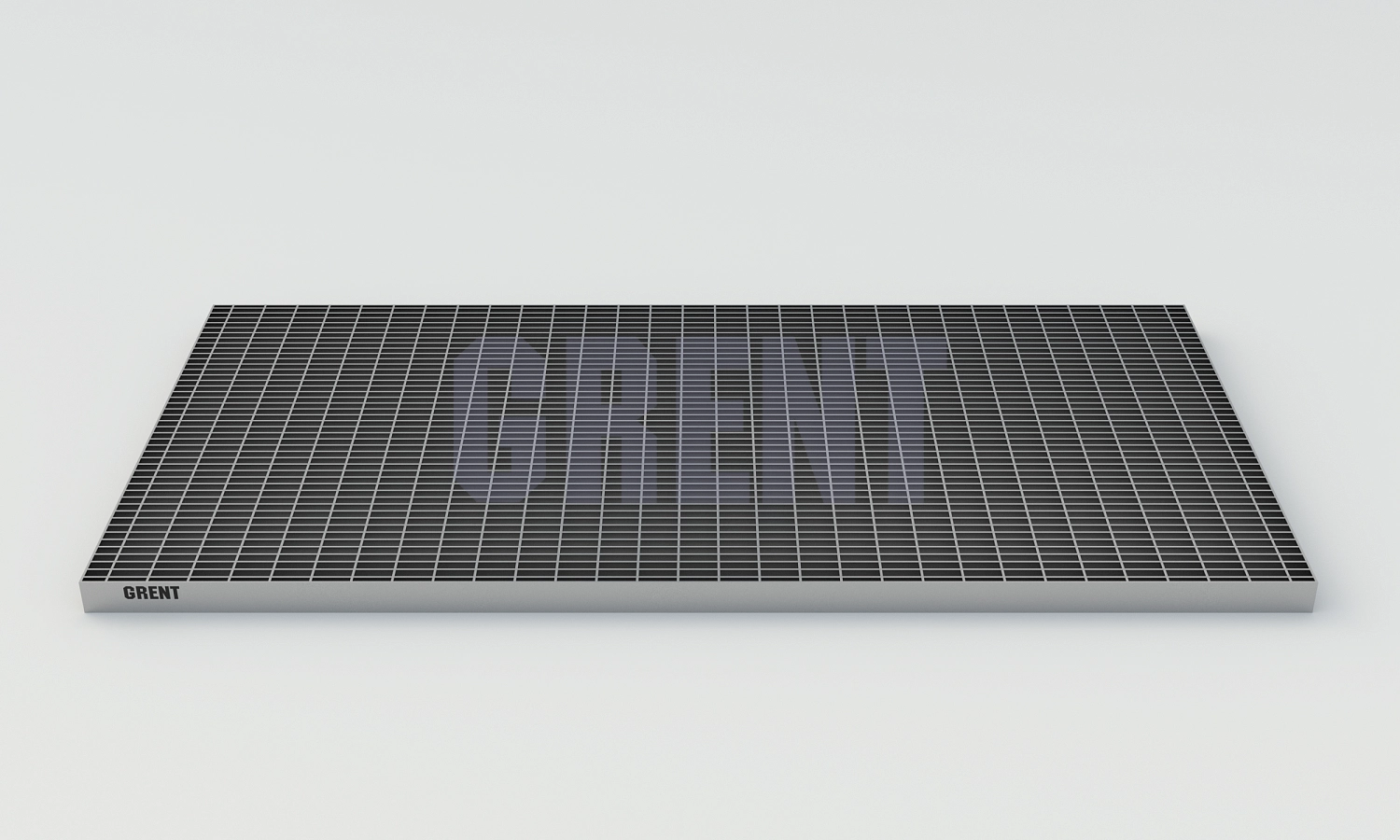 Прессованный настил из нержавеющей стали GRENT 33х11 500х1000