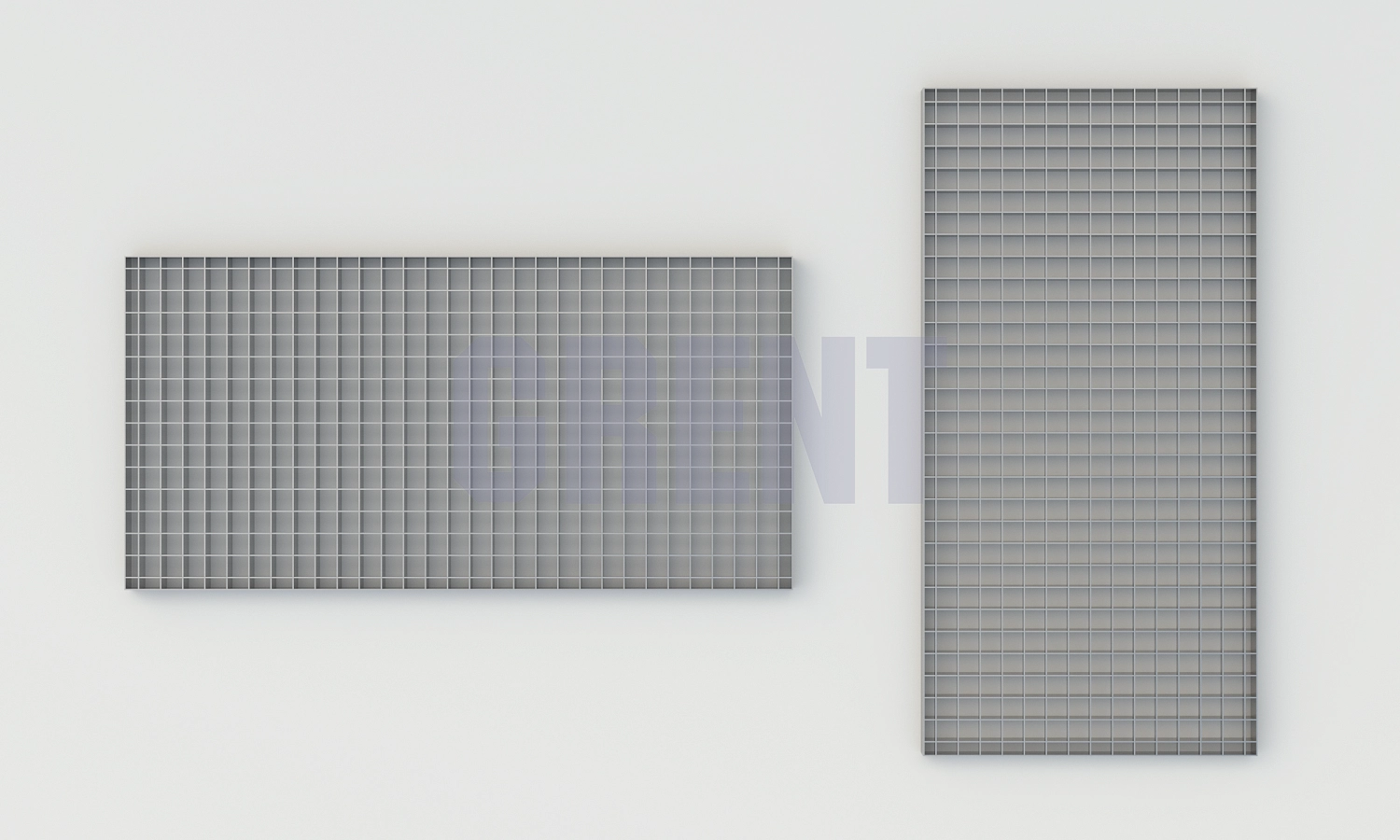 Сварной настил из нержавеющей стали GRENT 33х33 500х1000