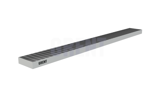 Решетка щелевая из нержавеющей стали GRENT S 200
