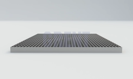 Прессованный настил из нержавеющей стали GRENT 33х11 390х590