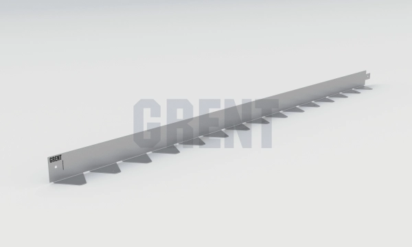 Бордюр стальной GRENT BR L-образный 1200*50, 1,5, оцинкованный