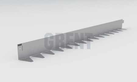Бордюр стальной GRENT BR L-образный 1200*90, 1,5, оцинкованный