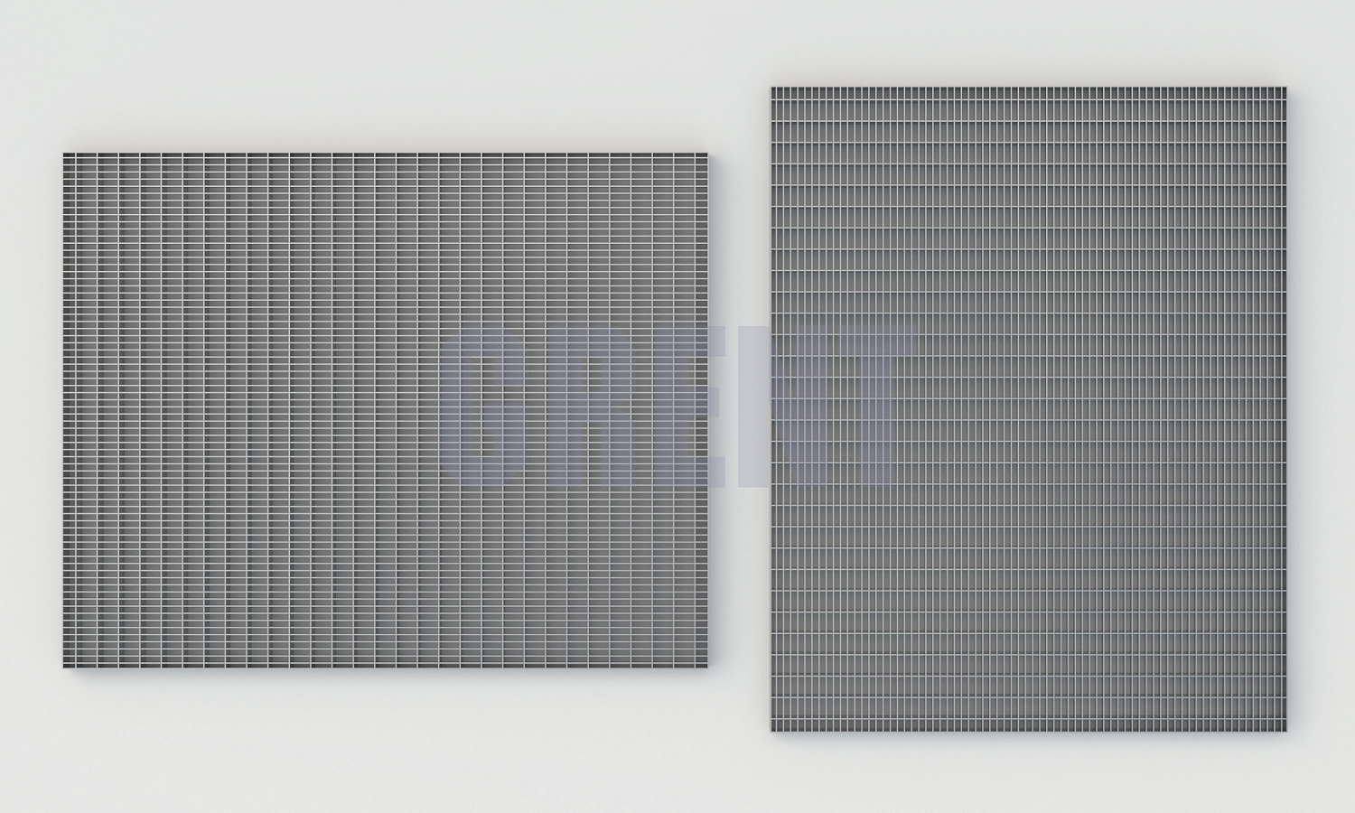 Прессованный настил из нержавеющей стали GRENT 33х11 800х1000