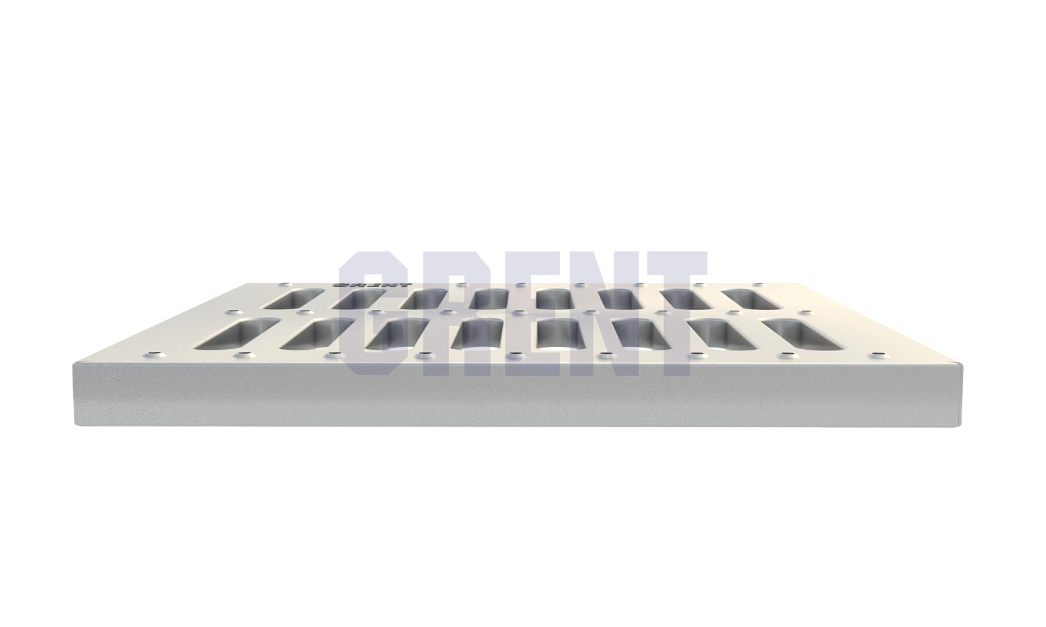 Штампованная решетка стальная GRENT PlasT 300х300 А15