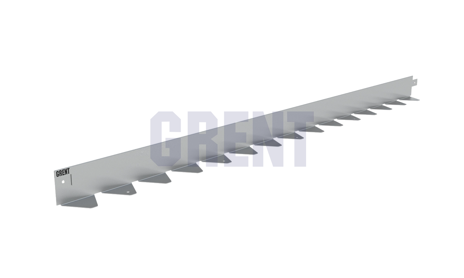 Бордюр стальной GRENT BR L-образный 1200*60, 1,5, нержавеющий