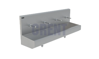 Умывальник 4-секционный подвесной GRENT-P-04