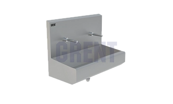 Умывальник 2-секционный подвесной GRENT-P-02