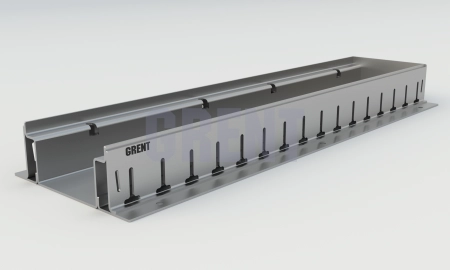 Лоток водоотводный мостовой GRENT MosT 150 торцевой