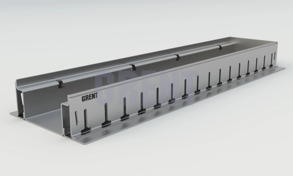 Лоток водоотводный мостовой GRENT MosT 150 торцевой