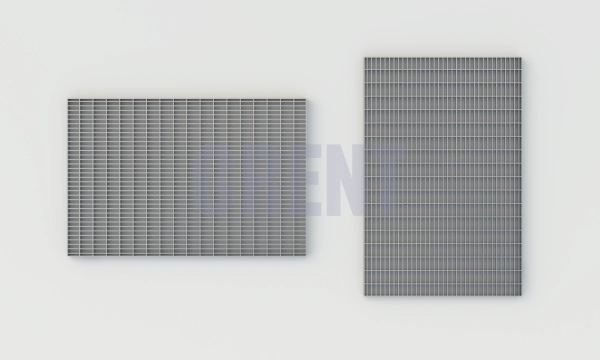 Прессованный настил из нержавеющей стали GRENT 33х11 390х590 Прессованный настил из нержавеющей стали GRENT 33х11 390х590