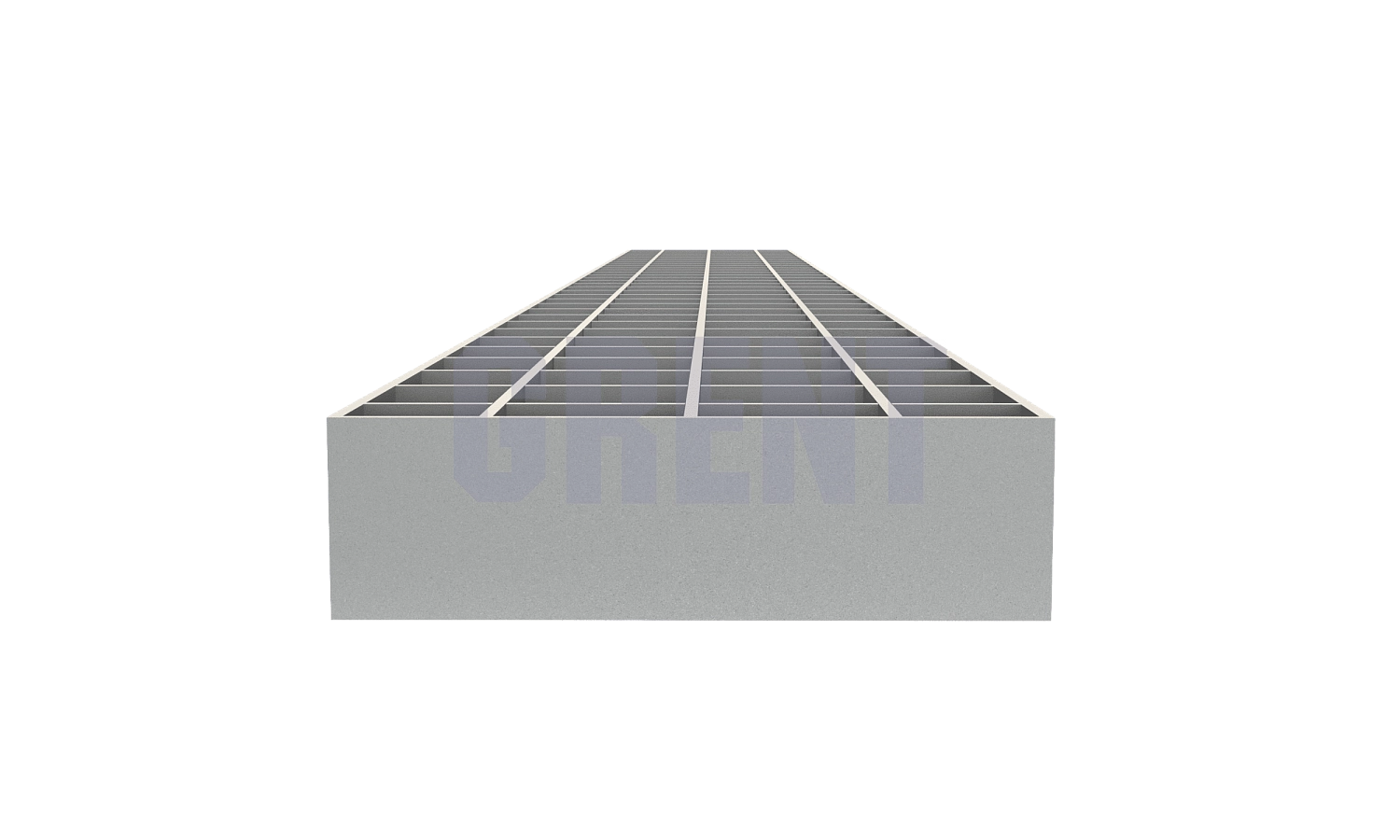 Решетка ячеистая из нержавеющей стали GRENT S 80 ПС