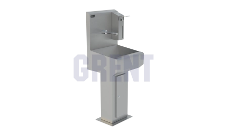 Умывальник 1-секционный на стойке GRENT-S-01 ЛД