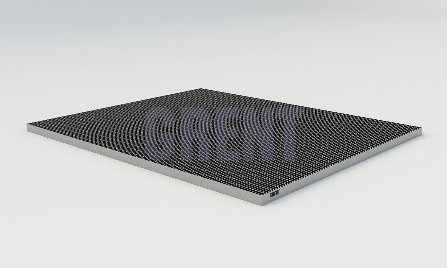 Прессованный настил из нержавеющей стали GRENT 33х11 1200х1000