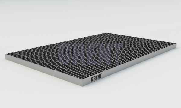 Прессованный настил из нержавеющей стали GRENT 33х11 390х590 Прессованный настил из нержавеющей стали GRENT 33х11 390х590