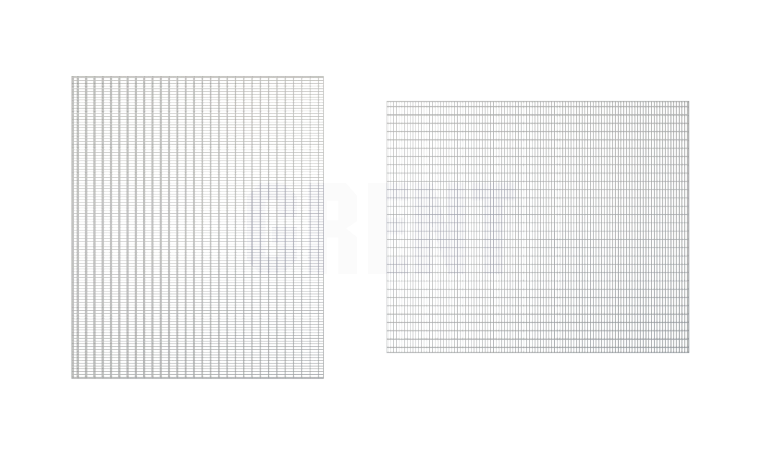 Прессованный настил из нержавеющей стали GRENT 33х33 1200х1000