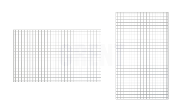 Прессованный настил из нержавеющей стали GRENT 33х33 600х1000
