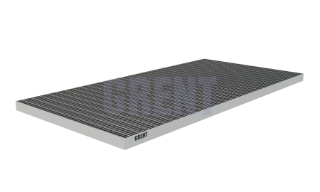 Прессованный настил из нержавеющей стали GRENT 33х11 500х1000