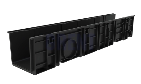 Лоток водоотводный пластиковый GRENT PlasT DN150 H185 