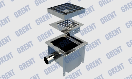 Трап GRENT KV 200. БВ. 50 (выход сбоку) 