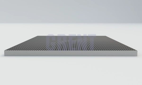 Прессованный настил из нержавеющей стали GRENT 33х11 700х1000 Прессованный настил из нержавеющей стали GRENT 33х11 700х1000