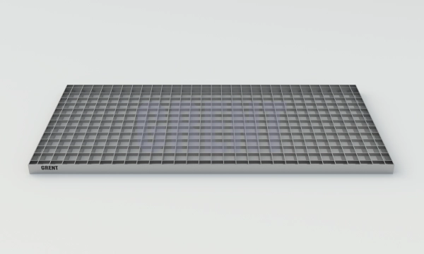 Сварной настил из нержавеющей стали GRENT 34х38 500х1000 Сварной настил из нержавеющей стали GRENT 34х38 500х1000