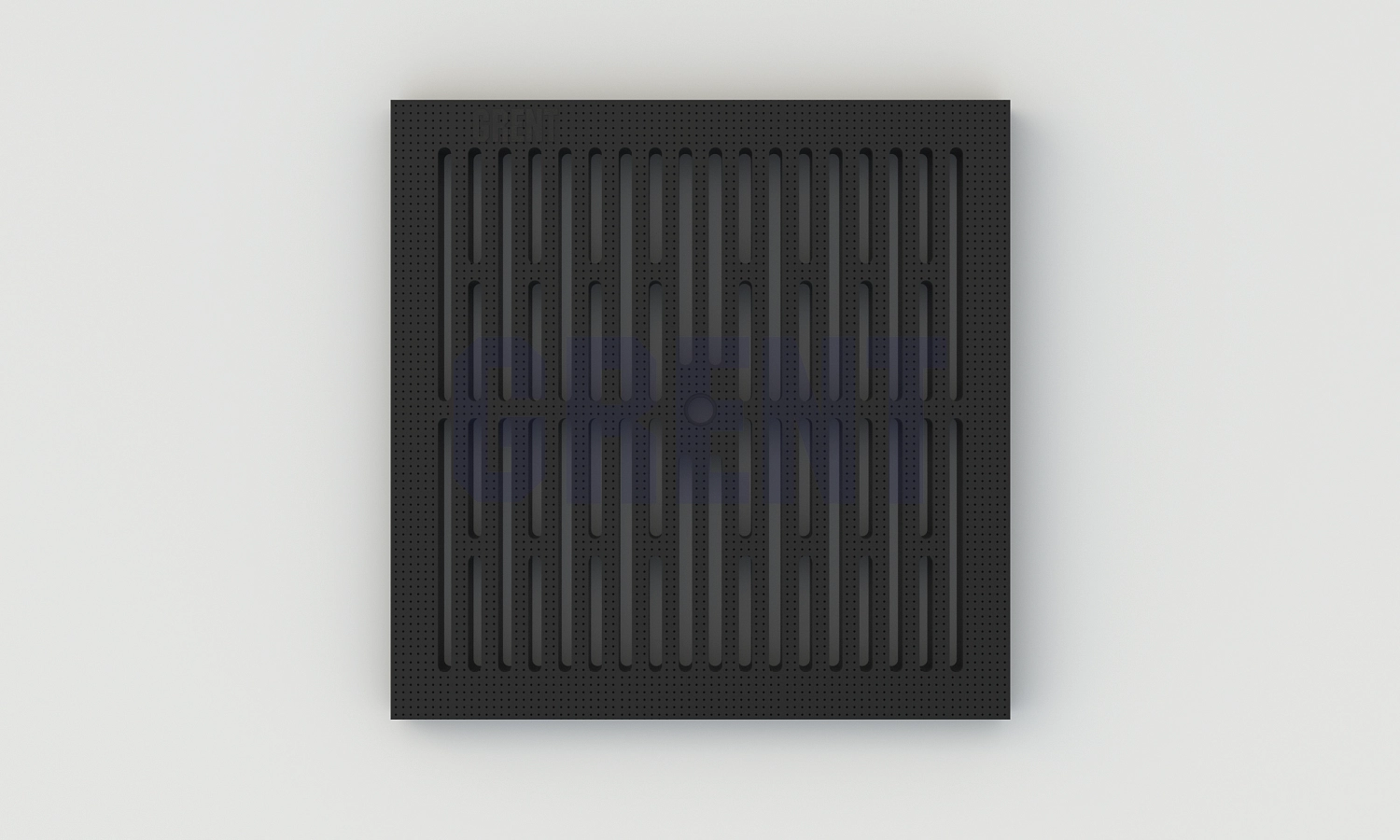 Решетка пластиковая GRENT PlasT 300х300 А15 черная