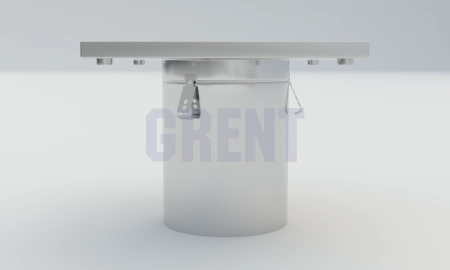 Ревизия GRENT RS 200/110 с гладкой крышкой 