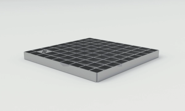 Решетка стальная ячеистая GRENT PlasT 300x300 В125