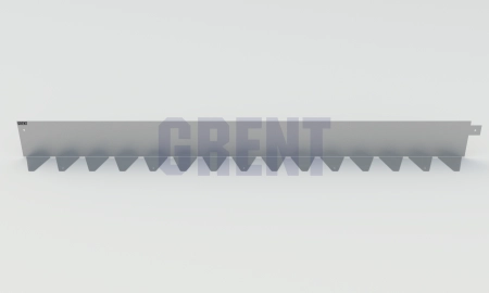 Бордюр стальной GRENT BR L-образный 1200*110, 1,5, оцинкованный