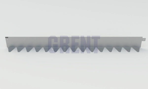 Бордюр стальной GRENT BR L-образный 1200*110, 1,5, оцинкованный