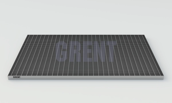 Прессованный настил из нержавеющей стали GRENT 33х11 600х1000 Прессованный настил из нержавеющей стали GRENT 33х11 600х1000