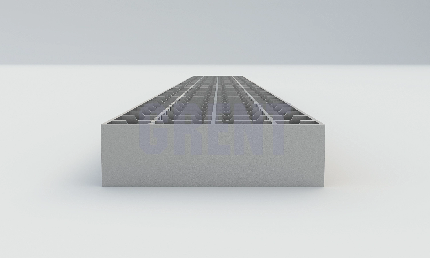 Решетка ячеистая из нержавеющей стали GRENT S 170 ПС