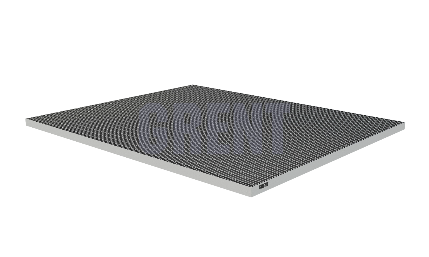 Прессованный настил из нержавеющей стали GRENT 33х33 1200х1000