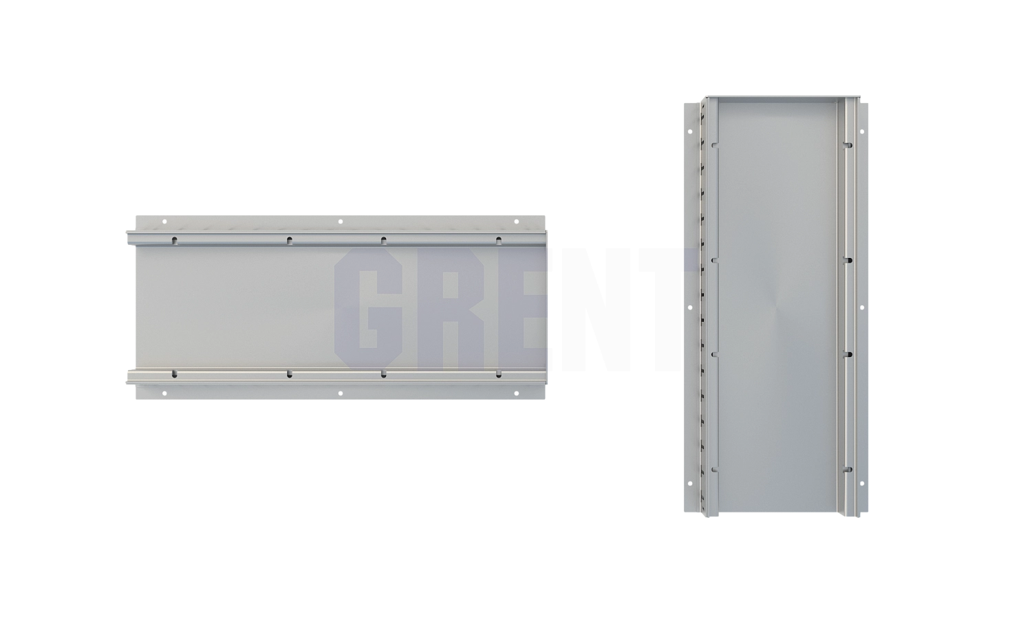 Лоток водоотводный мостовой GRENT MosT 300 торцевой