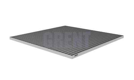 Сварной настил из нержавеющей стали GRENT 34х38 1000х1000