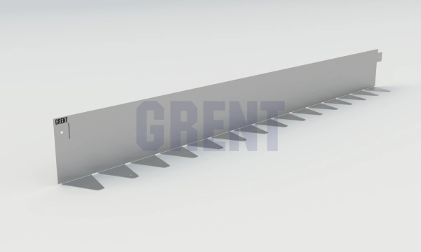 Бордюр стальной GRENT BR L-образный 1200*120, 1,5, оцинкованный