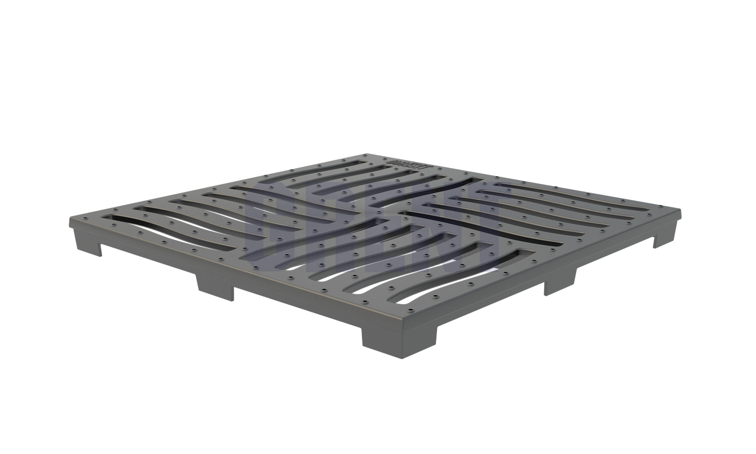 Решетка чугунная GRENT PlasT щелевая 300х300 С250