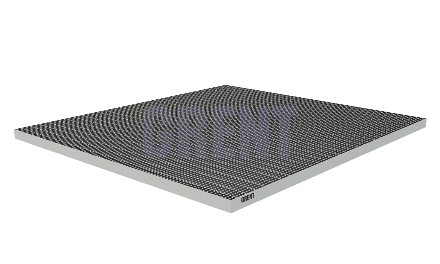 Прессованный настил из нержавеющей стали GRENT 33х33 900х1000