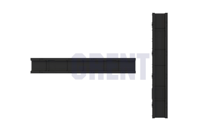 Лоток водоотводный пластиковый GRENT PlasT DN100 H55 