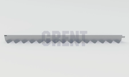 Бордюр стальной GRENT BR L-образный 1200*70, 1,5, оцинкованный