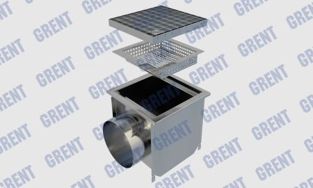 Трап GRENT KV 300. БВ. 200 (выход сбоку) 